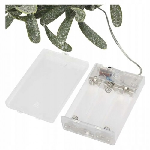 Girlanda Świąteczna Jemioła LED Lampki Choinkowe LED 1,5m Ciepła Biel