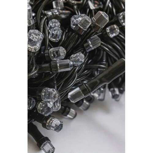 Lampki Choinkowe Światełka Na Choinkę 300 LED Gruba Dioda Multikolor