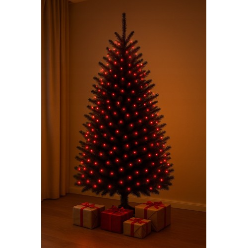 Lampki choinkowe 200 LED programator Czerwone