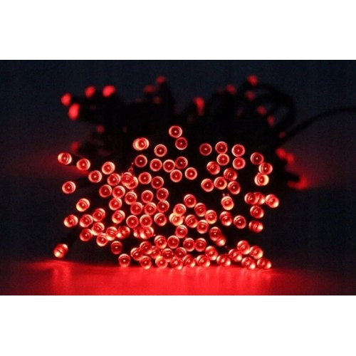Lampki choinkowe 200 LED programator Czerwone