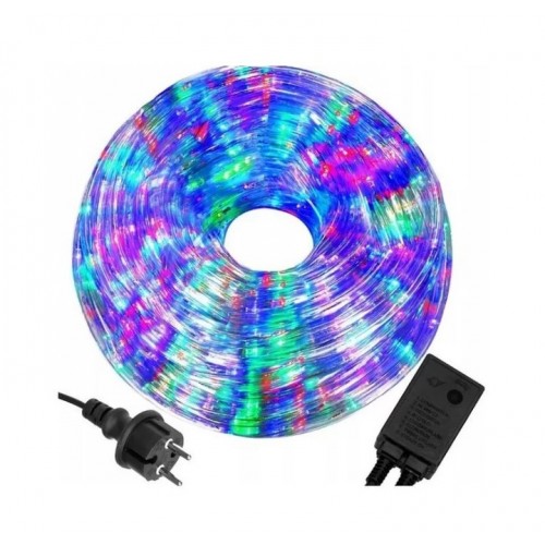 Wąż świetlny na zewnątrz lampki ogrodowe 360 LED 20m Multikolor