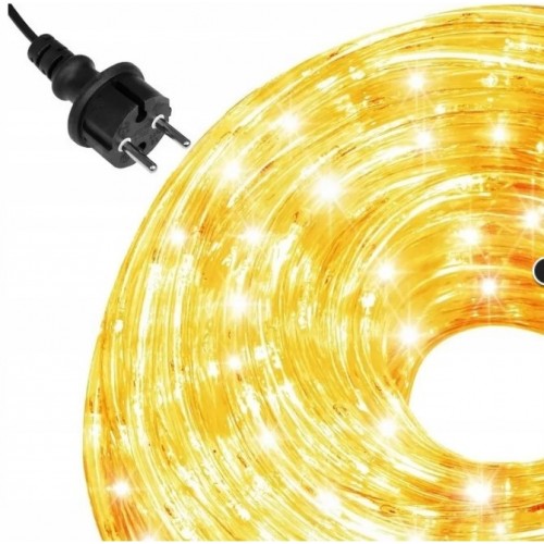 Wąż świetlny na zewnątrz lampki ogrodowe 540 LED 30m ciepły biały