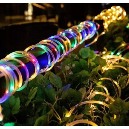 Wąż świetlny na zewnątrz lampki ogrodowe 540 LED 30m Multikolor