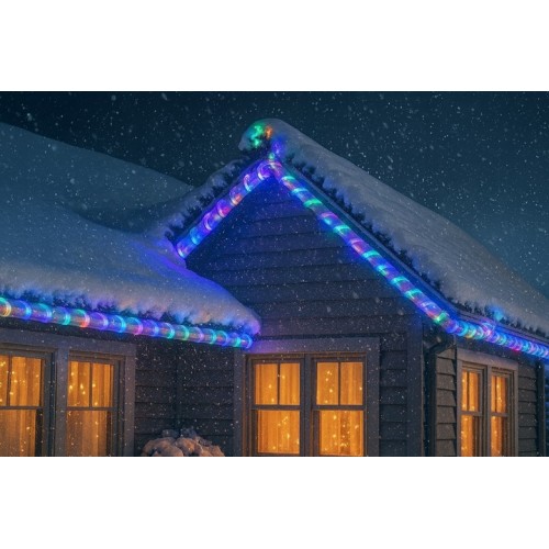 Wąż świetlny LED zewnętrzny 50 m multikolor