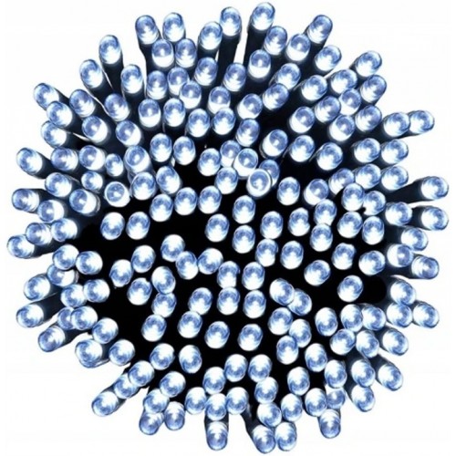 Lamki choinkowe 1000 LED zimny biały programator