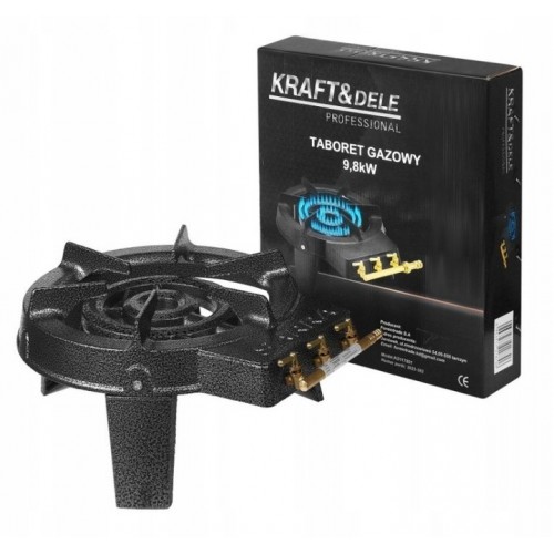 Kuchenka Gazowa Taboret Żeliwny Palnik Gazowy Mocny 9,8kW