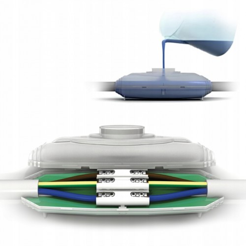 Mufy żywiczna dla kabla o średnicy 7mm-3 0mm (01350)