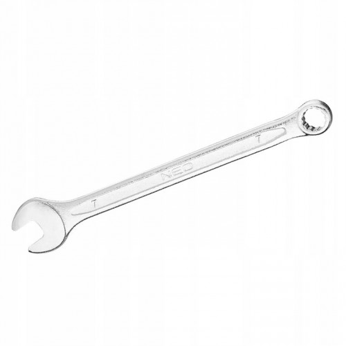 Klucz płaski oczkowy7 x 110 mm