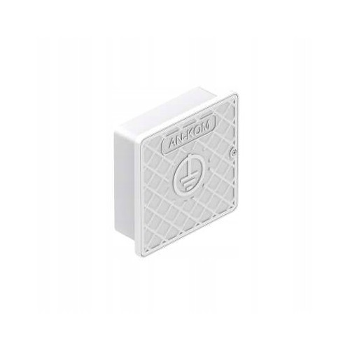 Skrzynka probiercza 140x140x50 biała AN-KOM