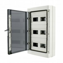 Rozdzielnica natynkowa hermetyczna skrzynka obudowa 3x12 zaciski 36N+36PE