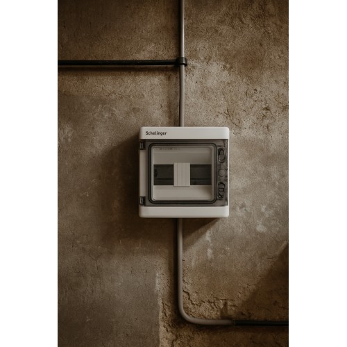 Rozdzielnica natynkowa hermetyczna obudowa 1x8 IP65 zaciski 8N+8PE