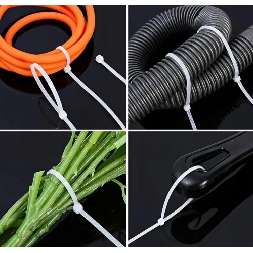 MOCNE OPASKI ZACISKOWE KABLOWE TRYTKI TRYTYTKI 1100x9 mm 5 sztuk