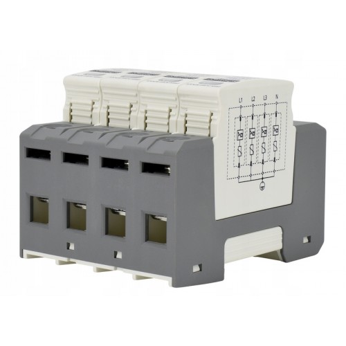 OGRANICZNIK PRZEPIĘĆ 4P C 20kA(8/20) T2 SCHELINGER