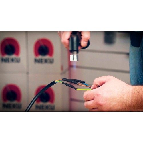 KOSZULKA RURKA TERMOKURCZLIWA CZARNA 1,6/0,8 1mb