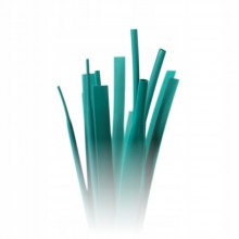 Koszulka Rurka Termokurczliwa Izolacyjna 1,6/0,8 Zielona 1m