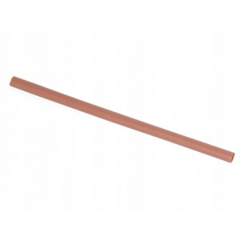 Koszulka Rurka Termokurczliwa Izolacyjna Samogasnąca 12,7/6,4 Brązowa 1m
