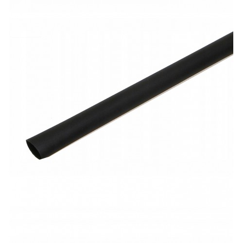 Koszulka Rurka Termokurczliwa Samogasnąca Czarna 2,4/1,2 1mb