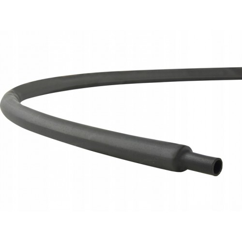 Koszulka Rurka Termokurczliwa Samogasnąca Izolacyjna Czarna 25,4/12,7 1mb