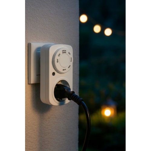 Programator czasowy analogowy czujnik zmierzchu