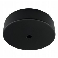 Rozeta Metalowa Podsufitka Maskownica Osłona Okrągła Czarna 10cm