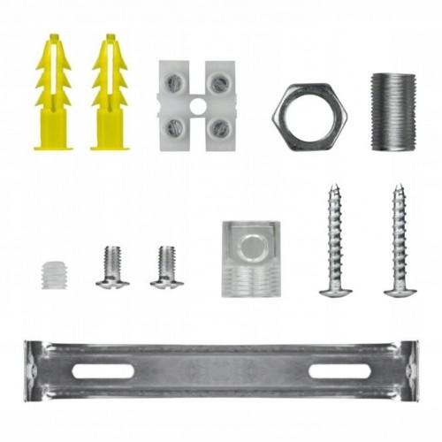 Podsufitka rozeta do lampy metal szczotkowany