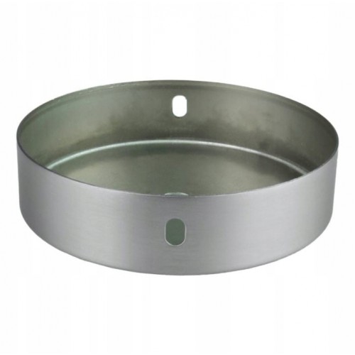 Podsufitka rozeta do lampy metal szczotkowany