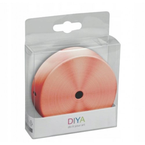 Podsufitka maskownica rozeta metalowa miedź