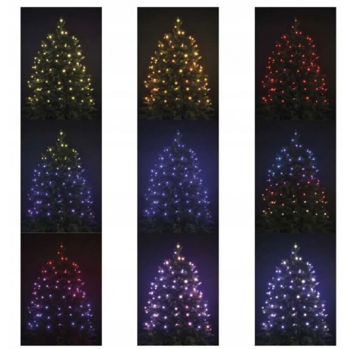 Lampki Choinkowe Kolorowe Inteligentne 180 LED 64 programy Tuya Smart WiFi