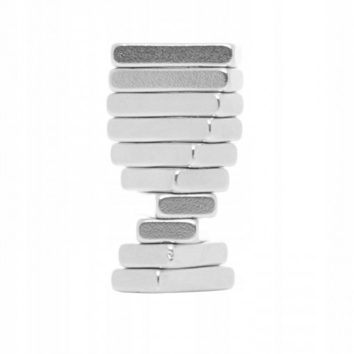 Magnes Neodynowy Płytkowy 10 x 5 mm 10 Sztuk Kraft&Dele