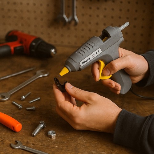 Pistolet do Kleju na Gorąco do Klejenia  Klejarka Wkłady Klejowe Kleju 42sz