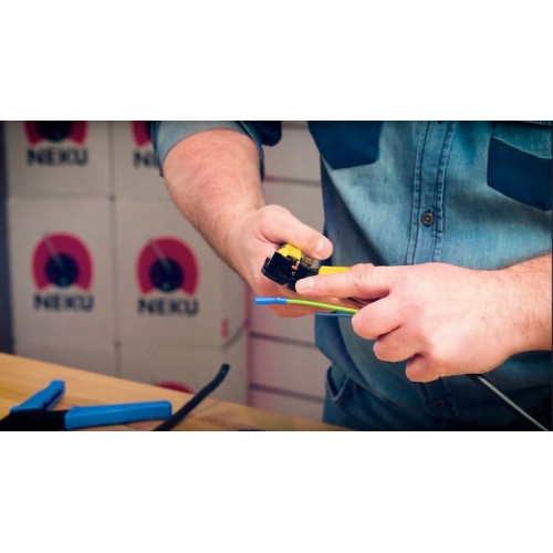 Koszulka Rurka Termokurczliwa Samogasnąca Niebieska RTS 4,8/2,4 1 m