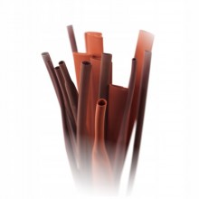 Koszulka Rurka Termokurczliwa Samogasnąca Brązowa 6,4/3,2 1mb