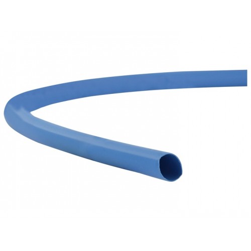 Koszulka Rura Termokurczliwa Samogasnąca 6,4/3,2 1m Niebieska