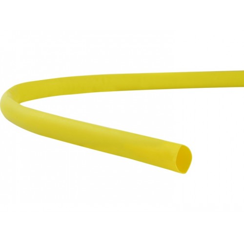 Koszulka Rurka Termokurczliwa Samogasnąca Żółta 6,4/3,2 1mb