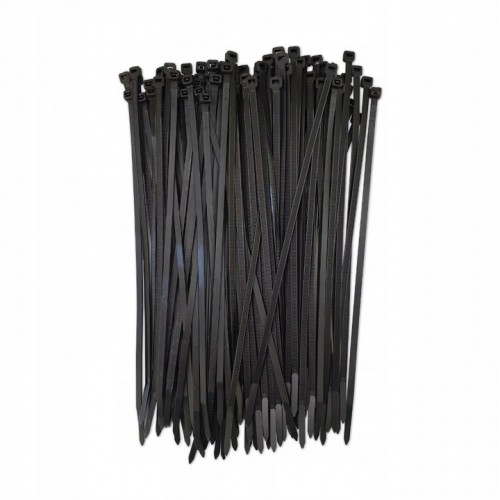 TRYTYTKI OPASKA ZACISKOWA KABLOWA DO KABLI TRYTKI CZARNA 4,8x360mm 100 szt