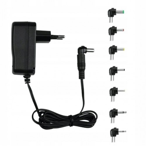 Zasilacz stabilizowany uniwersalny 100-240V 3-12V 600mA DA11DBL