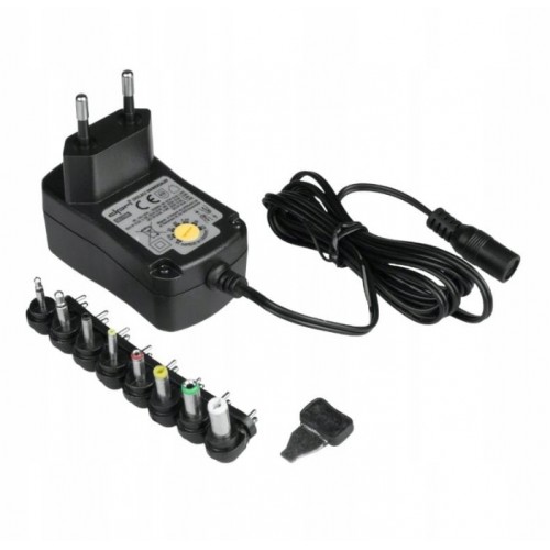 Zasilacz stabilizowany uniwersalny 100-240V 3-12V 600mA DA11DBL