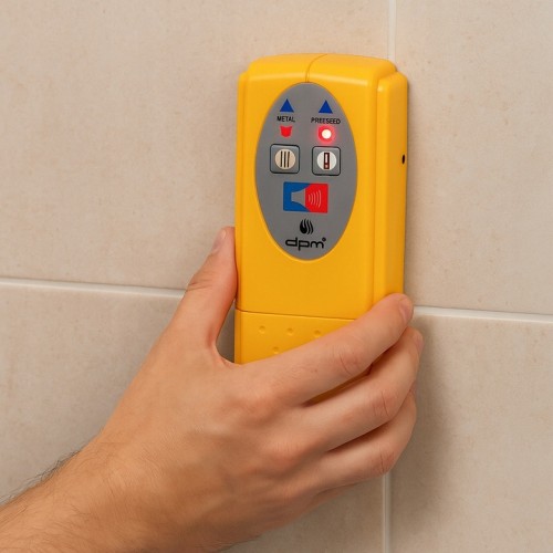 Detektor wykrywacz pirometr metalu przewodów kabli