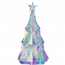 Choinka LED Holograficzna Dekoracja Świąteczna 3D Choinka z Gwiazdą 180cm