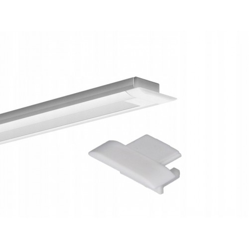 Zaślepka końcowa do profilu LED TAKO biała