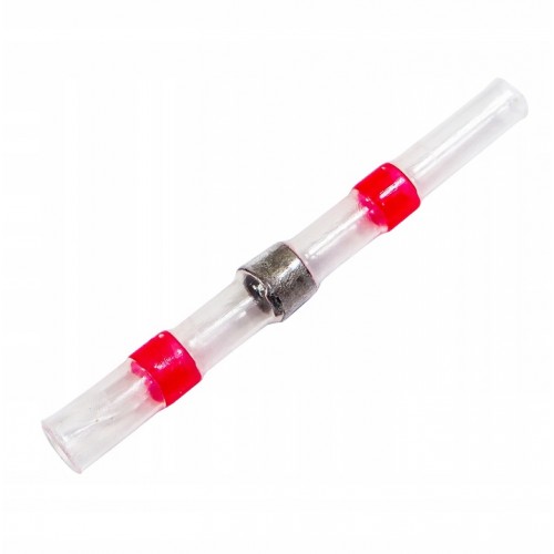 ZŁĄCZKA TERMOKURCZLIWA DOCZOŁOWA TULEJKĄ Z CYNY LUTOWNICZEJ KOSZULKA TTN-15