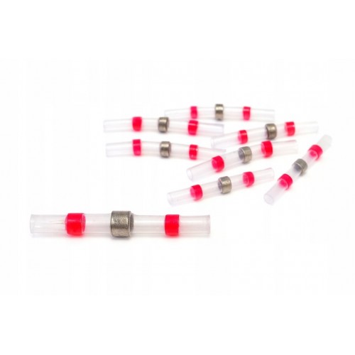 ZŁĄCZKA TERMOKURCZLIWA DOCZOŁOWA TULEJKĄ Z CYNY LUTOWNICZEJ KOSZULKA TTN-15