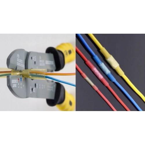 Złączka Termokurczliwa z Tulejką w Izolacji 10sztuk TTS-25