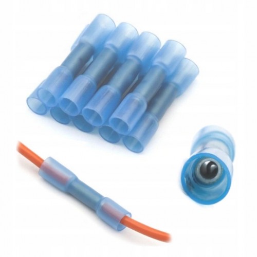 Złączka Termokurczliwa z Tulejką w Izolacji 10sztuk TTS-25