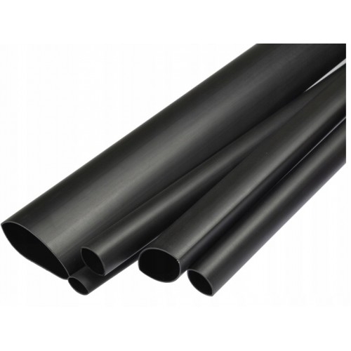 Koszulka Rurka Termokurczliwa z Klejem Czarna RTMK-16/5 1mb