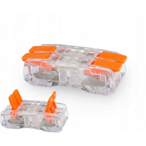Szybkozłączka przelotowa łączeniowa 0.2-2.5mm² 1 szt