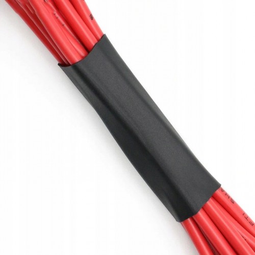 Koszulka Rurka Termokurczliwa Izolacyjna z Klejem Czarna RTMK 55/16 1 m