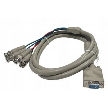 Kabel Przewód Do Monitora Przewód WT SVGA 5w+BNC 1,5m