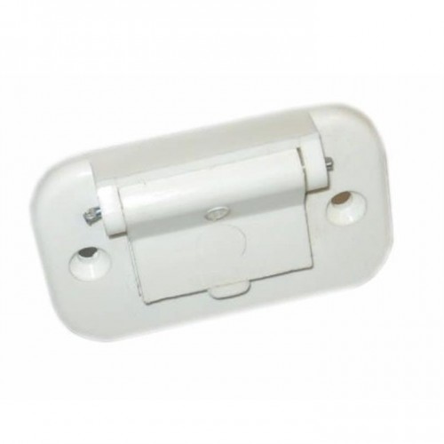 Gniazdo Kątowe 24V płaskie bolce 10A 2P Bryzgoszczelne Białe