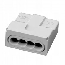 Złączka Instalacyjna Bezśrubowa 4-torowa 4x-1-2,5 Szybkozłącze